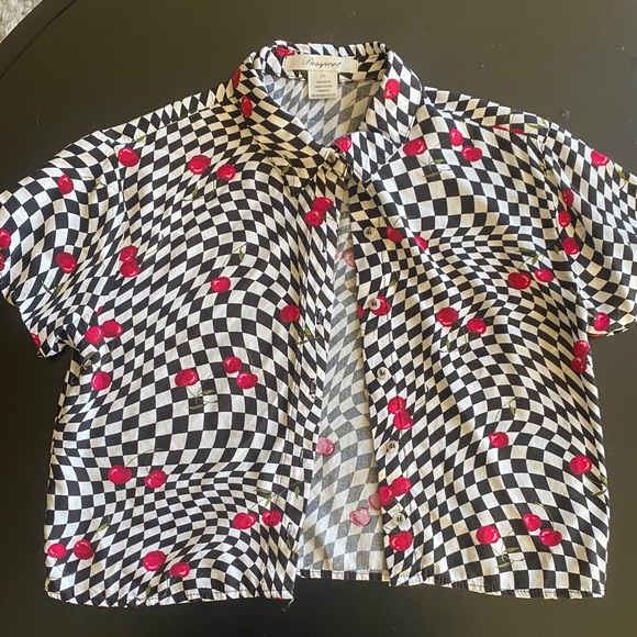 Checkered Button Up - Picture 4 of 4